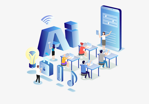 5DAI人工智能矢量插畫(huà) 驅(qū)動(dòng)人工智能雙創(chuàng)服務(wù)平臺(tái)的藝術(shù)與科技融合